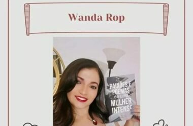 WANDA ROP EM CAFÉ LITERÁRIO