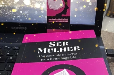 Wanda Rop recebe O Livro “Ser Mulher” do qual participou com o belo Poema FLOR DE CACTO 🌵