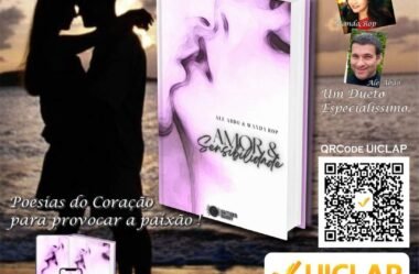 LANÇAMENTO: AMOR E SENSIBILIDADE ❤️ LIVRO ESCRITO PELO JORNALISTA E POETA ALE ABDO  & POETISA WANDA ROP ⚘ ED. SYNNY