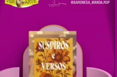 SUSPIROS & VERSOS, novo lançamento da poetisa Wanda ROP,  divulgado no Catálogo VER-ARTE, sob a direção da ilustre Verônica Moreira.