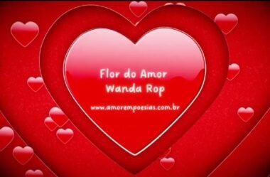 Aprecie o poema “Flor do Amor” de Wanda Rop