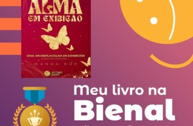 Livro de Wanda Rop na Bienal do Livro 2024 – SP, trilíngue “Alma em Exibição”