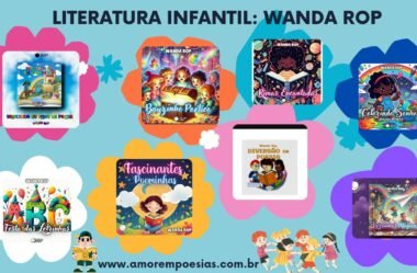 Wanda Rop: Literatura Infantil disponível na Amazon e Uiclap.