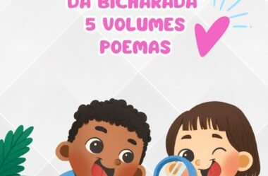 Coleção em 5 volumes: “O Fantástico Mundo da Bicharada”.🩵 Poetisas Sol em Versos & Wanda Rop