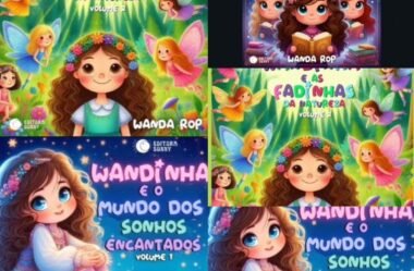 Na ausência temporária da amiga paulista Wanda Rop, temos essa belezura fascinante: Coleção Wandinha🌷🌸🩷 aventuras mágicas criadas com amor e delicadeza.