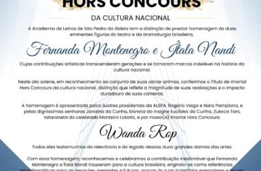 ✨ Wanda Rop🌹 Hors Concours da Cultura Nacional ✨