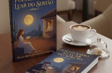 Lançamento 2025: Poetizando ao Luar do Sertão, volume dois, Dueto Poético: Gescélio Coutinho e Wanda Rop