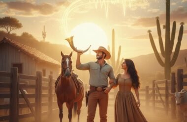 Poema: “O Vaqueiro e o Berrante”O Vaqueiro e o Berrante – por Wanda Rop 🌹 livro Poetizando ao Luar do Sertão, volume 2