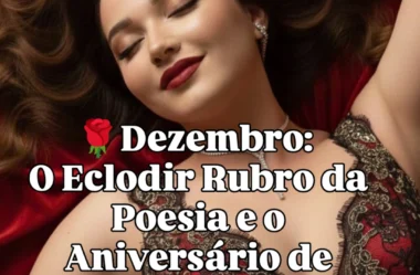 🌹Dezembro: O Eclodir Rubro da Poesia e o Aniversário de Wanda Rop 🌹✨