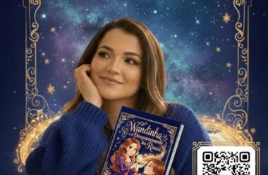 “Wandinha e o Desaparecimento das Rimas” – livro infantil luxuoso da poetisa Wanda Rop 🌹