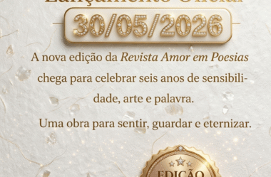 ✨ A Celebração de um Sexênio:Revista Internacional Amor em Poesias.📜✨✍️