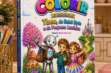 Missão Colorir – As Aventuras de Theo, do Robô Byte e da Pequena Luninha –&nbsp; escritora Maria Cícera P.z (Alagoas)