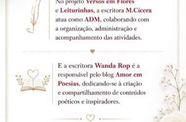 Nota Informativa: Bastidores da Nossa Jornada Literária