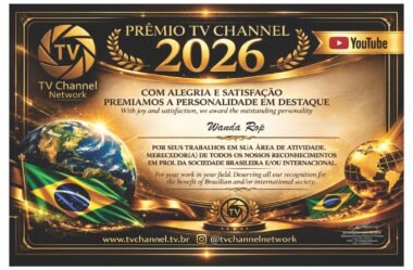 Wanda Rop 🌹 📚 Prêmio TV Channel 2026 🏆👏👏👏