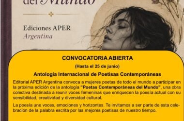 Antologia “Poetas Contemporáneas Del Mundo” – Edição com Prólogo de Wanda Rop 🌹 Ediciones APER 💙 Argentina