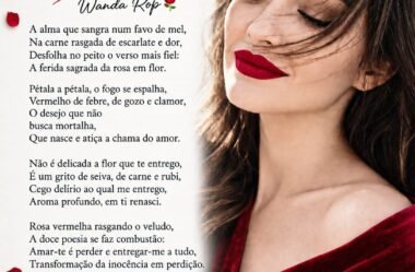 Poema “Sangue em Pétalas” – Wanda Rop 🌹