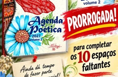 Agenda Poética 2027: participação confirmada por Wanda Rop 📕🌹