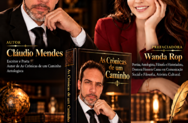 Wanda Rop é a Prefaciadora do livro: As Crônicas de Um Caminho (autor Cláudio Mendes)